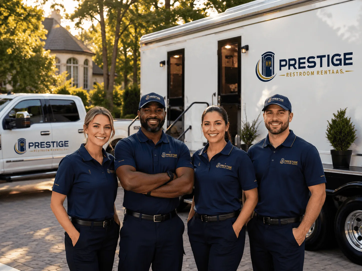 Trusted Luxury Portable Restrooms company in Hamden, OH